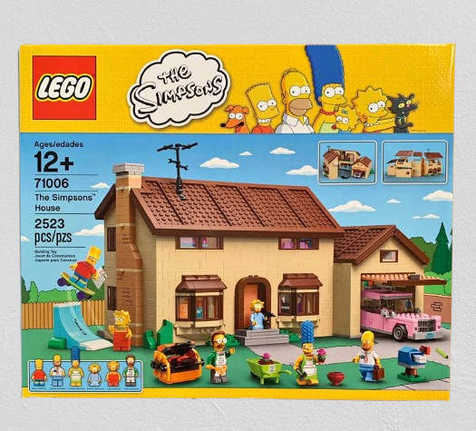 Blocks 2523 PCS - The Simpsons House