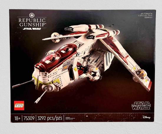 Blocks 3291 PCS - Star Wars Republic Gunship